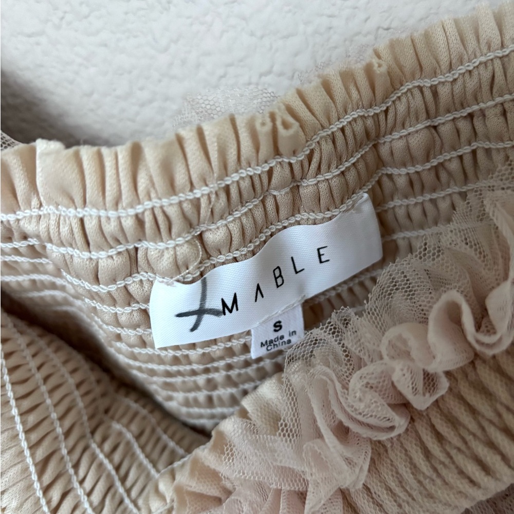 MABLE Beige Top - Picture 4 of 4